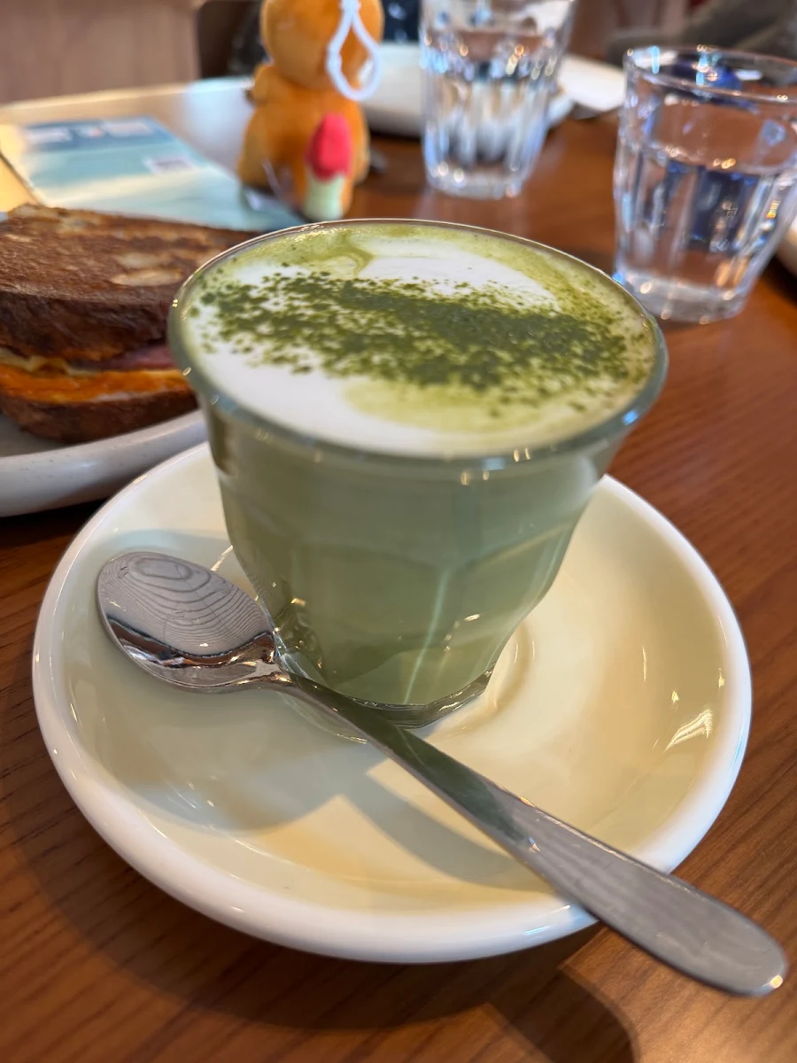 Matcha Latte, Café Loulou