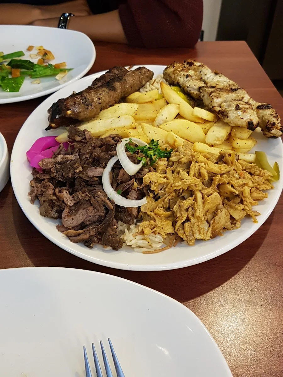 Mixed Shawarma Wrap, Sheesh Grill