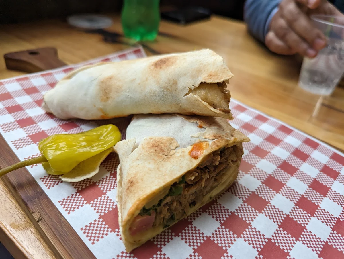 Shawarma Wrap Lamb, Sheesh Grill