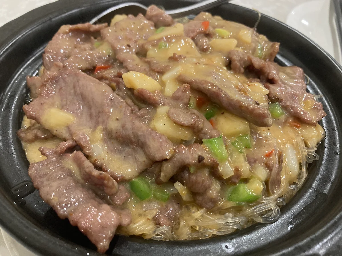 Satay Beef Glass Vermicelli Clay Pot
