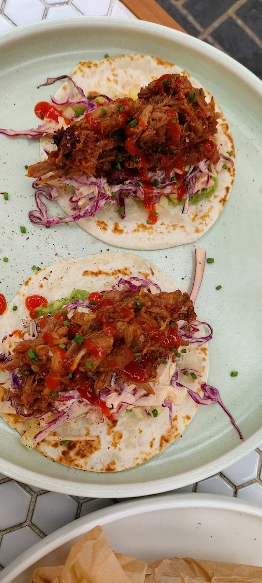 Pulled Lamb Tacos, Squeeze & Grind