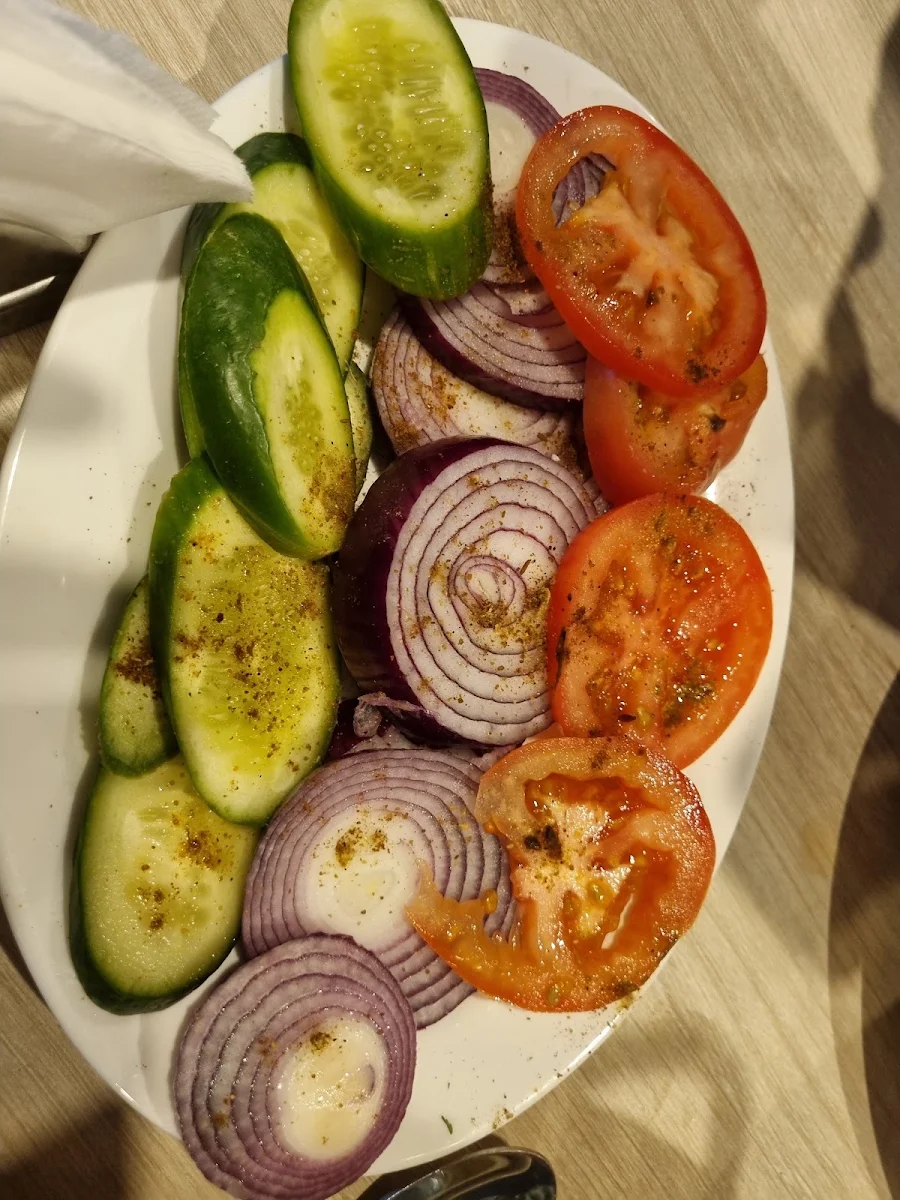 Salad, Shaan-A-Punjab Haveli and Sweet Shop