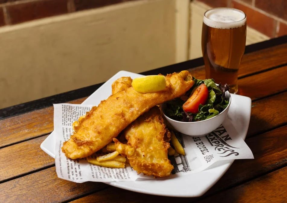 Beer Battered Fish and Chips