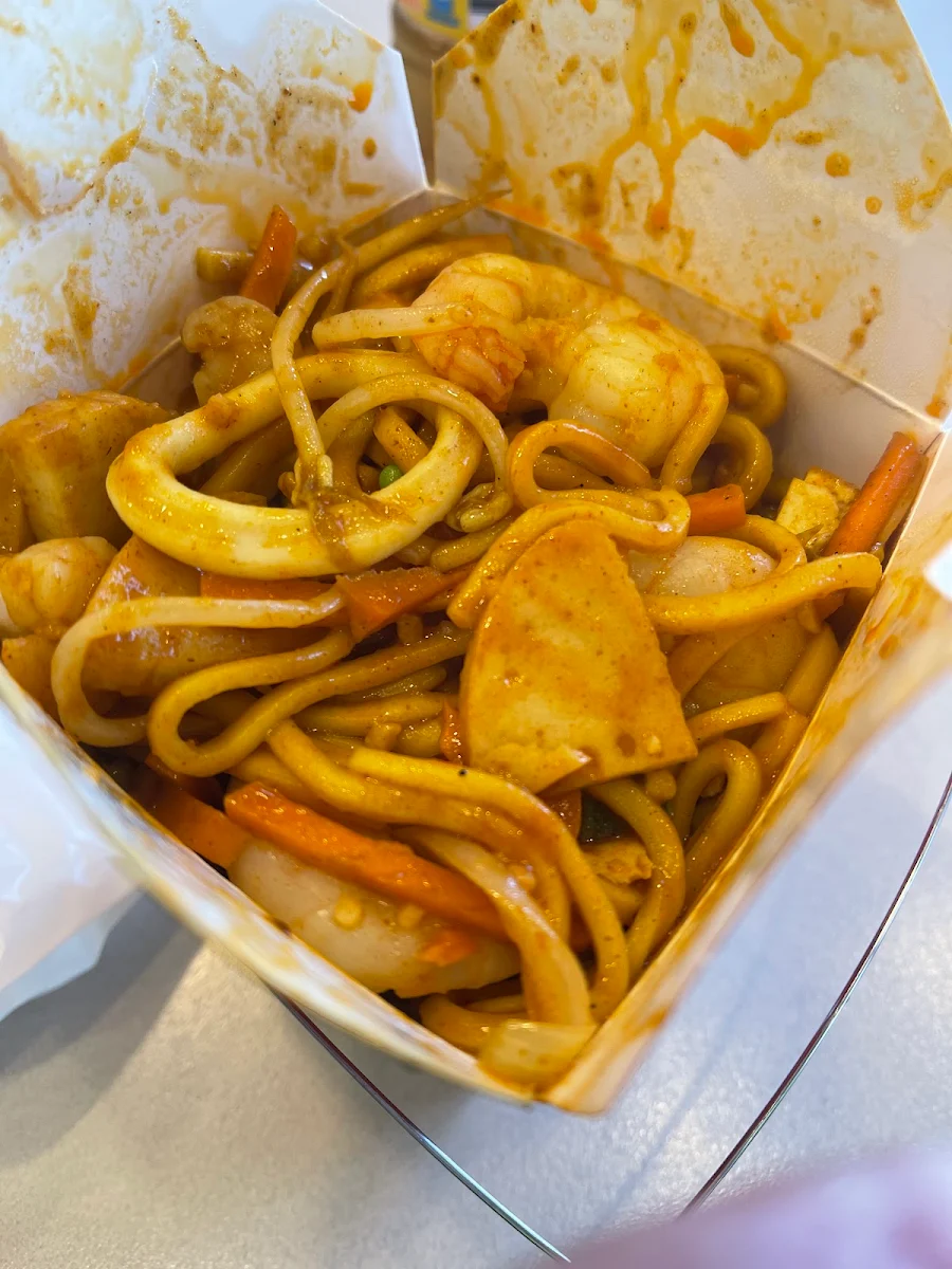 Squid, Noodle Box Gilles Plains