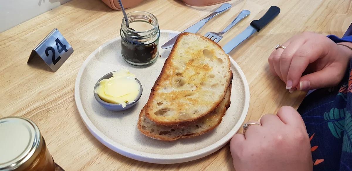 Sourdough Toast with Butter