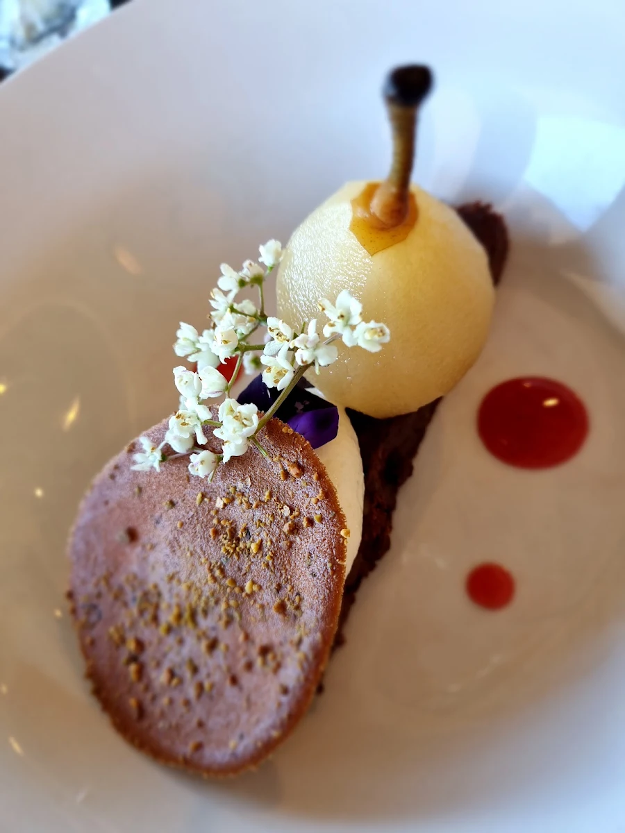 Poached Pear