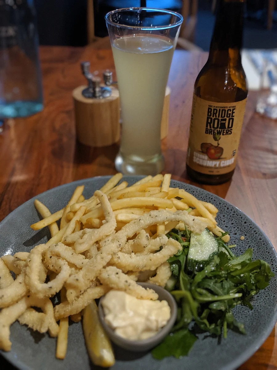Salt and Pepper Calamari, EMERGE STEAKHOUSE