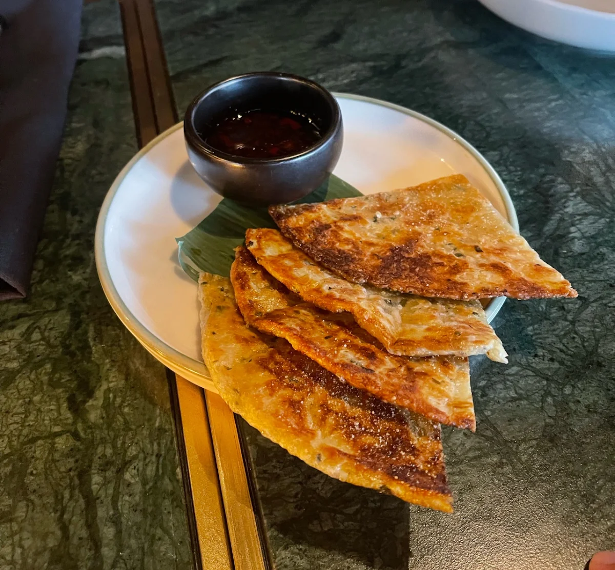 Spring Onion Pancakes, Hutong Harry's