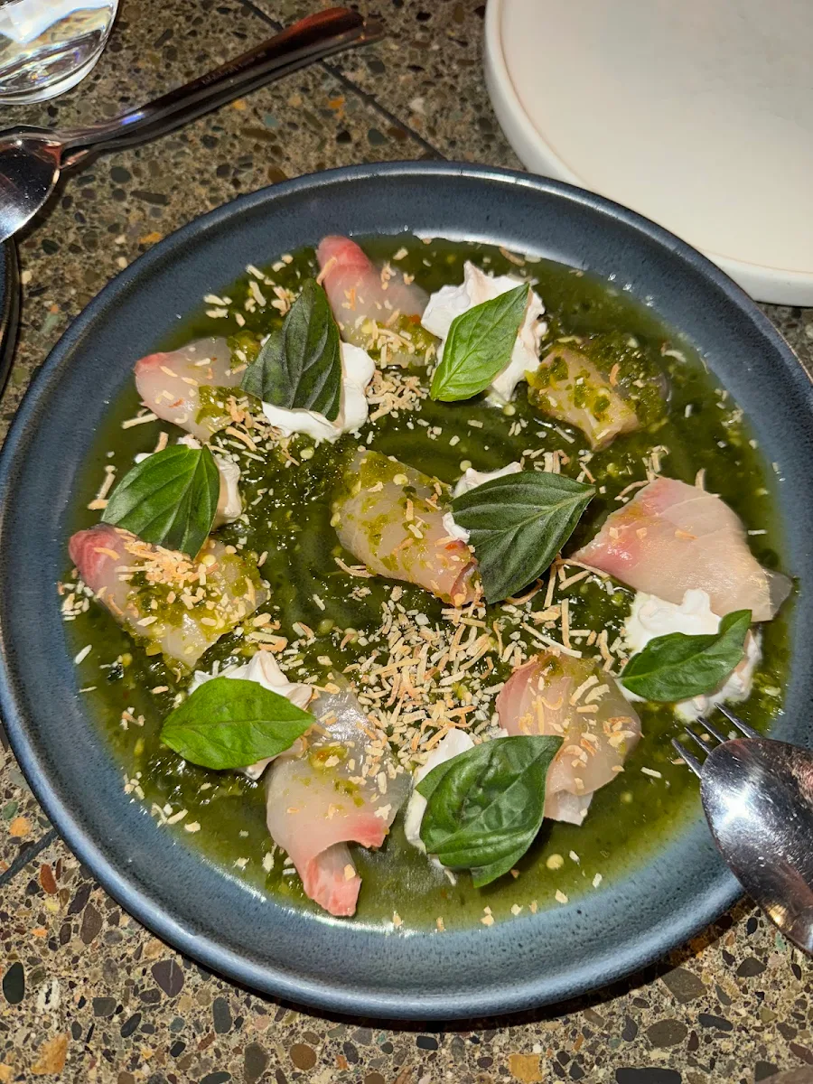 Kingfish Sashimi, Lucy Liu Kitchen and Bar