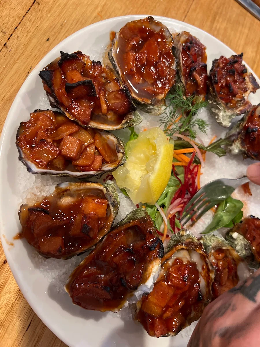 Oysters Killpatrick, Surf Club Palm Cove