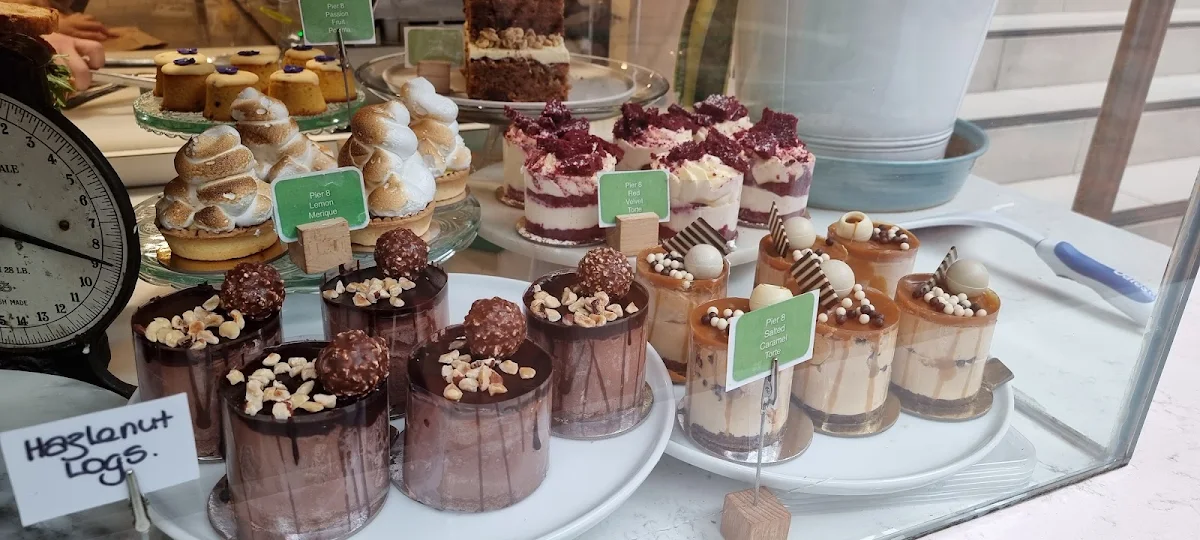 Cakes, Pier 8 Cafe