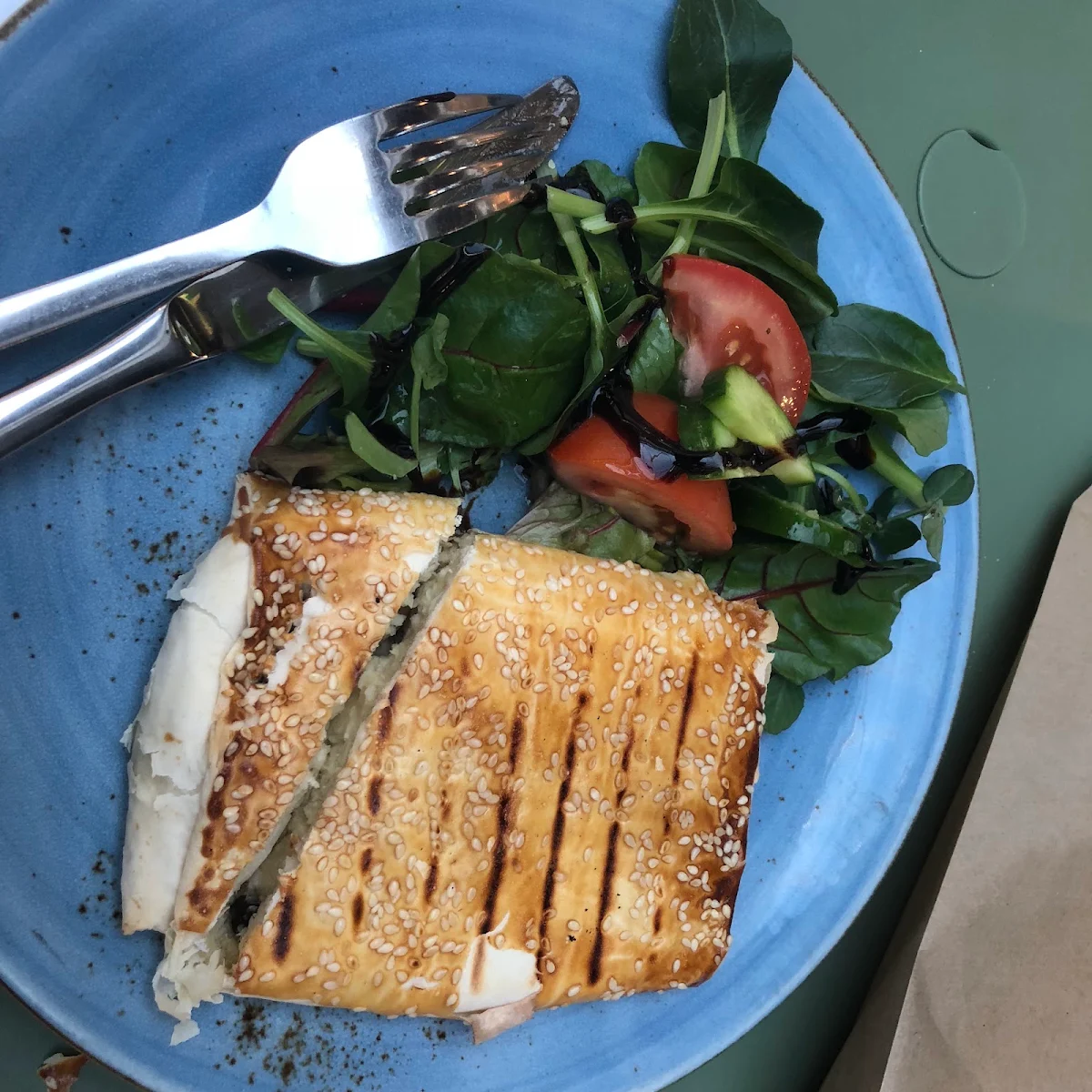 Halloumi, Pier 8 Cafe