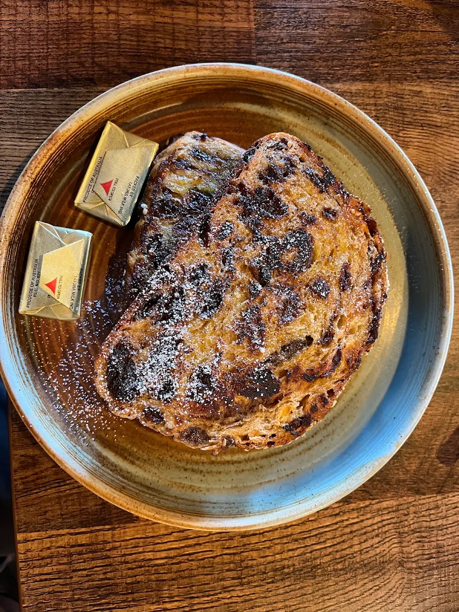 Fruit Toast, Cafe Lugano