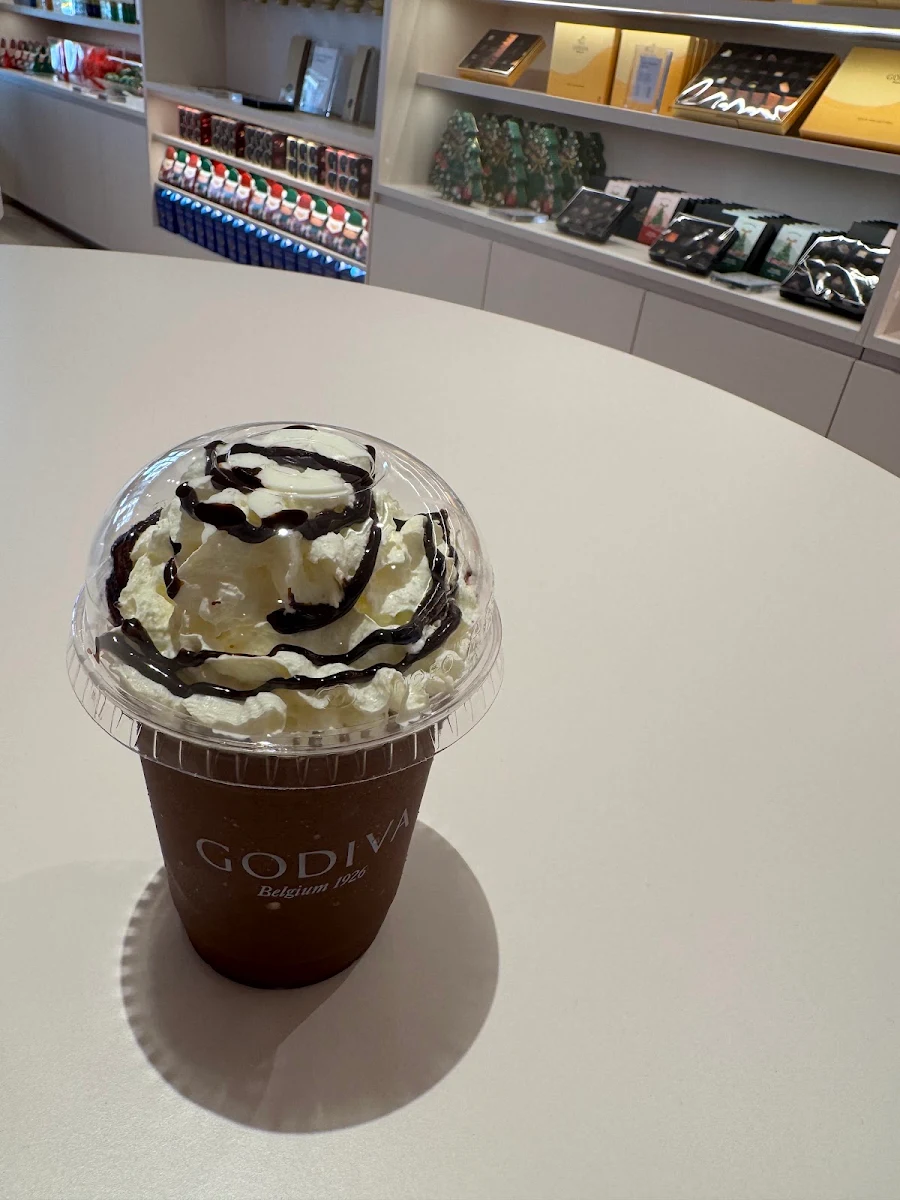Iced Chocolate, Godiva Swanston Street