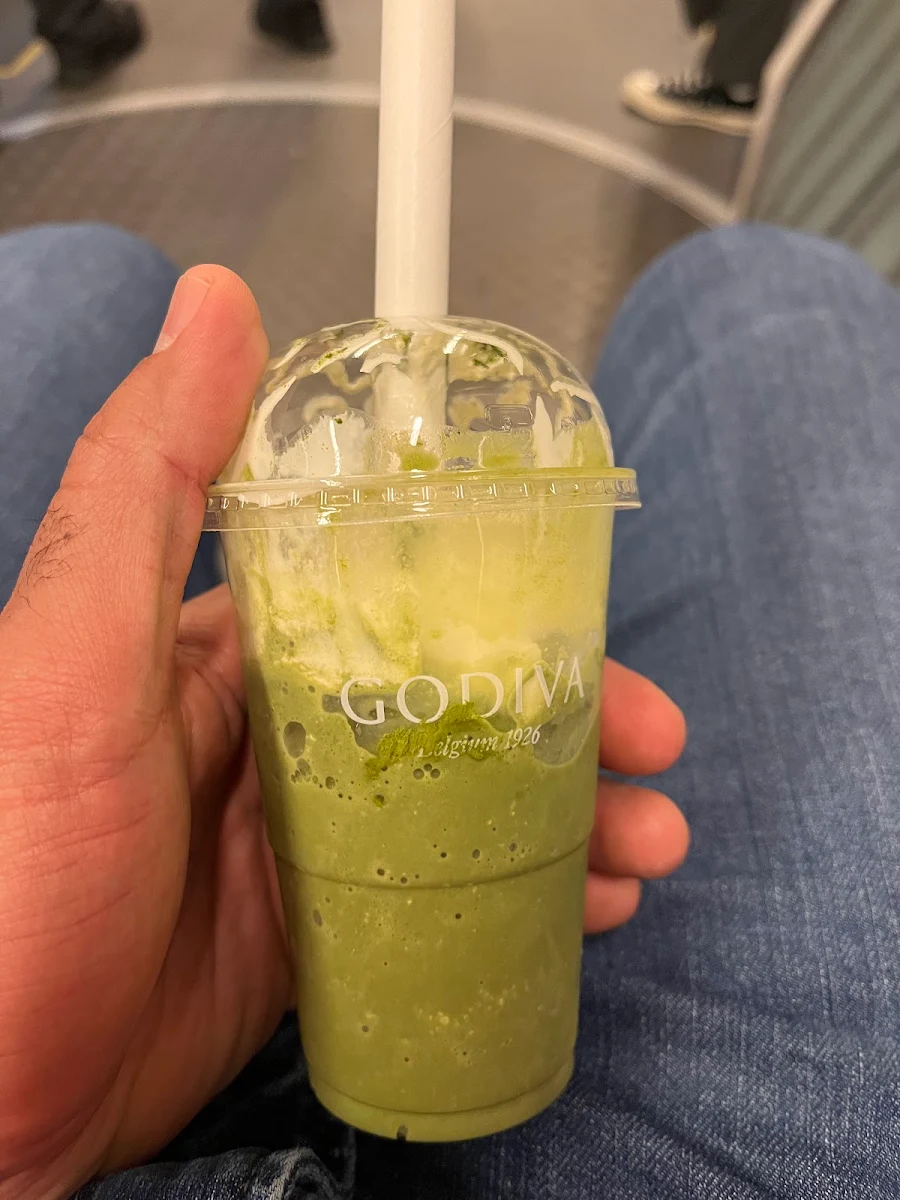 White Matcha, Godiva Swanston Street