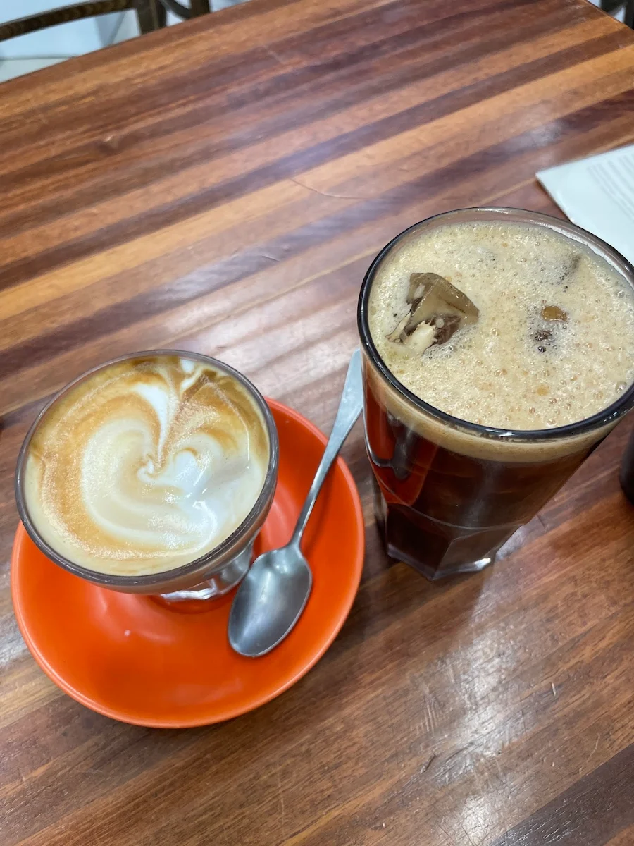 Large Flat White, Danieli Cafe