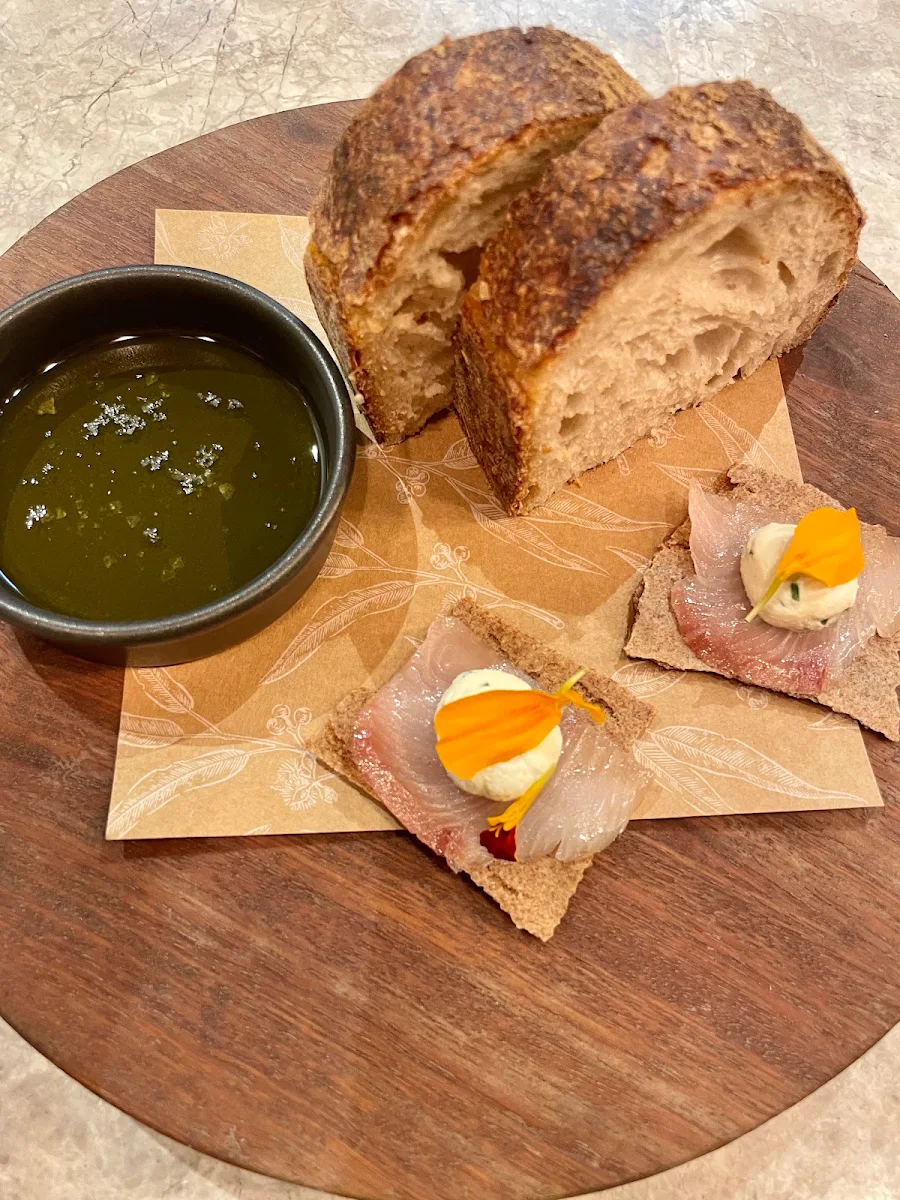 Bread and Snacks, Yarri Restaurant + Bar