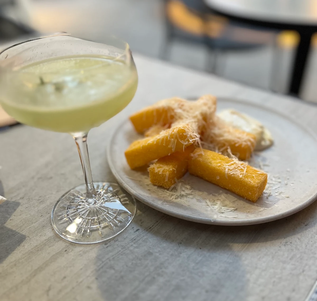 Polenta Chips, Yarri Restaurant + Bar