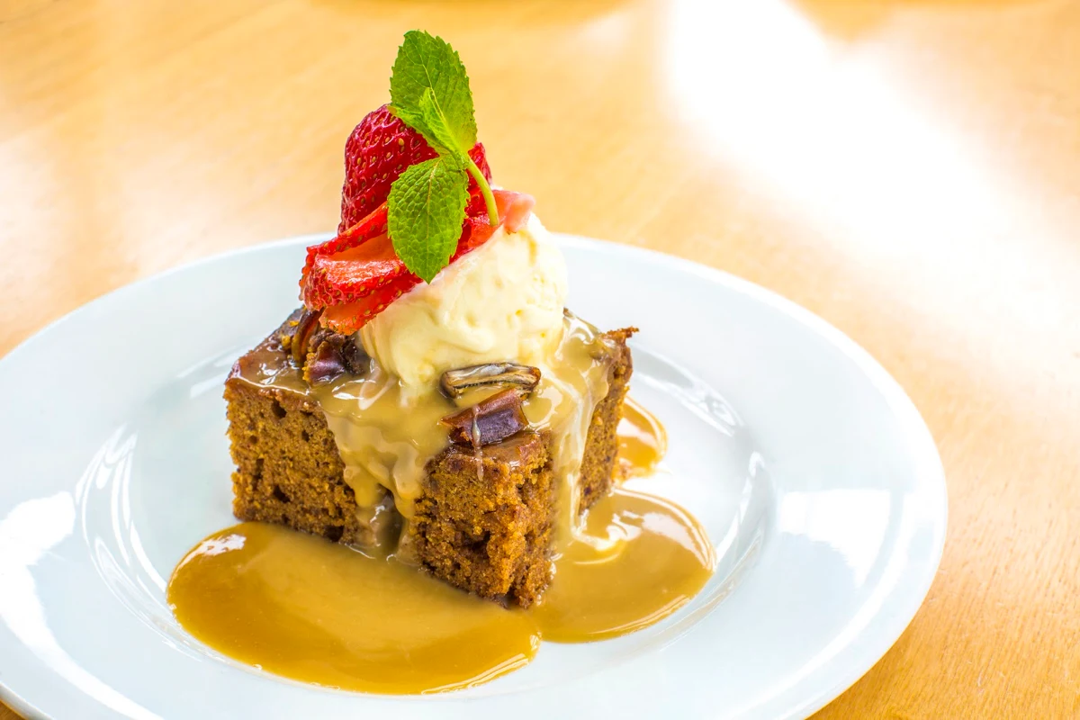 Sticky Date Pudding, Olinda Creek Hotel