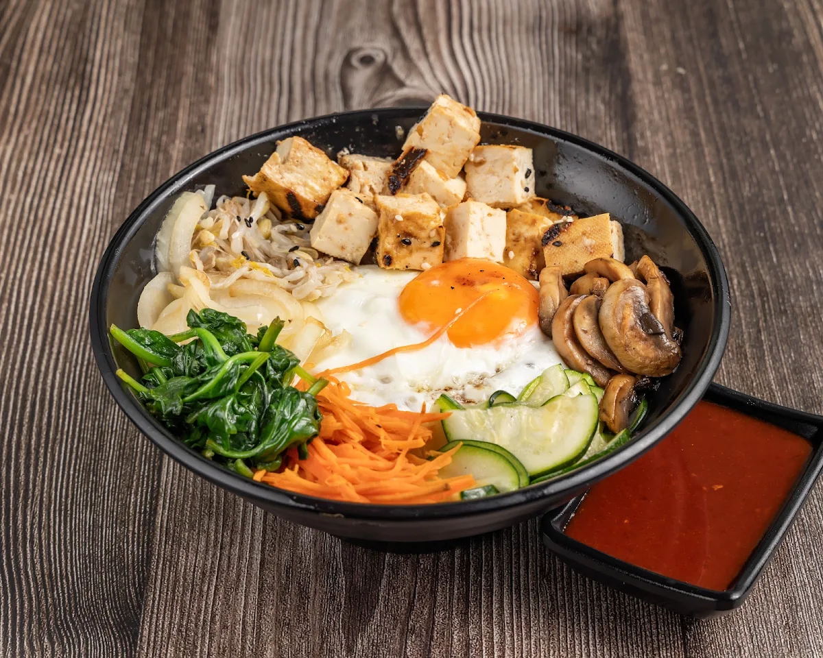 Grill Tofu Bibimbap V