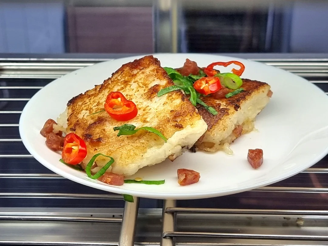 Pan-Fried Radish Cake