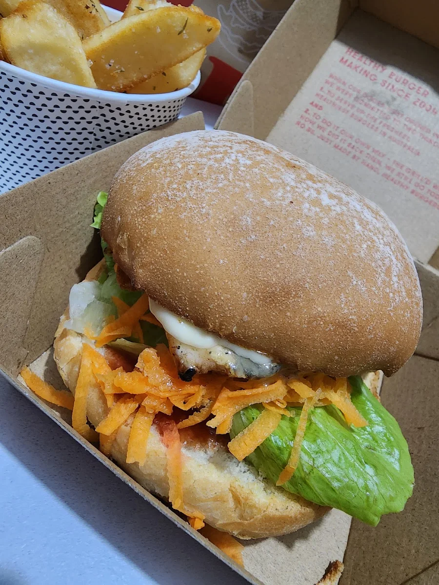 Chicken Burger, Grill'd Burgers - Kingsway