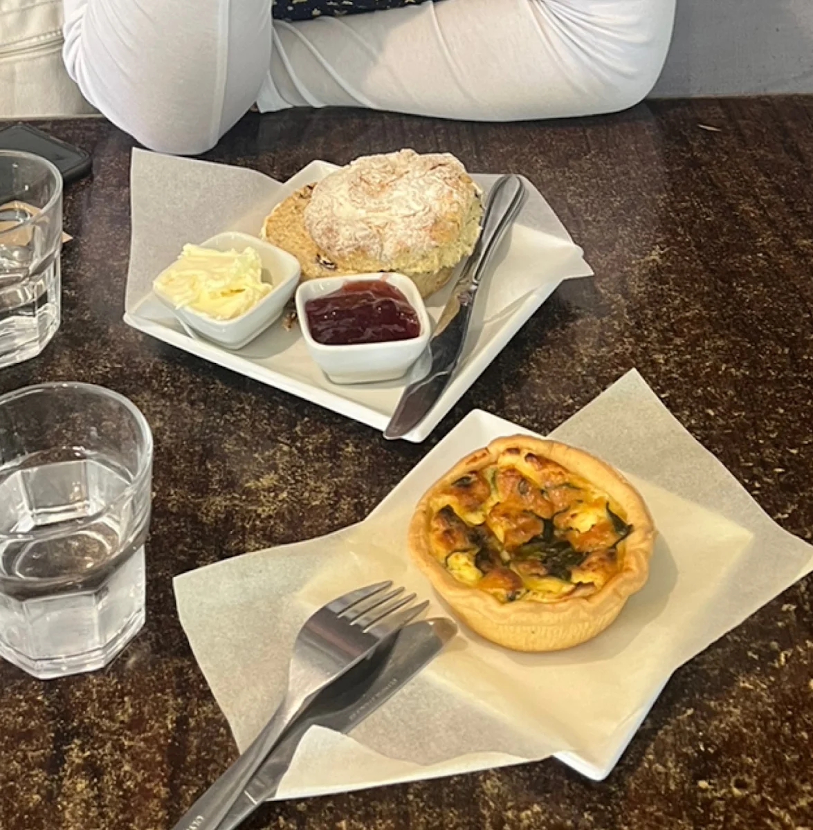 Quiche, Glen's Bakery Cafe