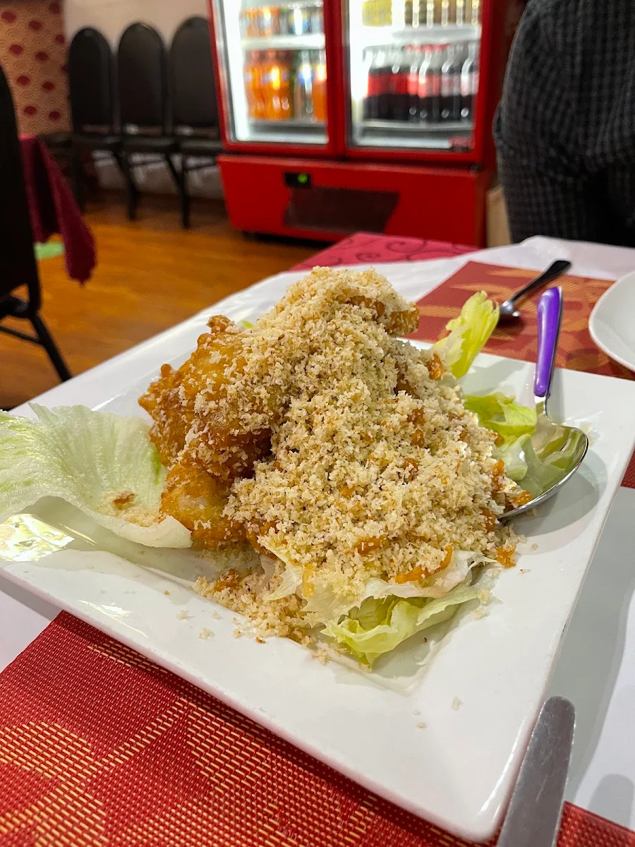 Coconut Butter Fish, Kang's Woks Asian Restaurant