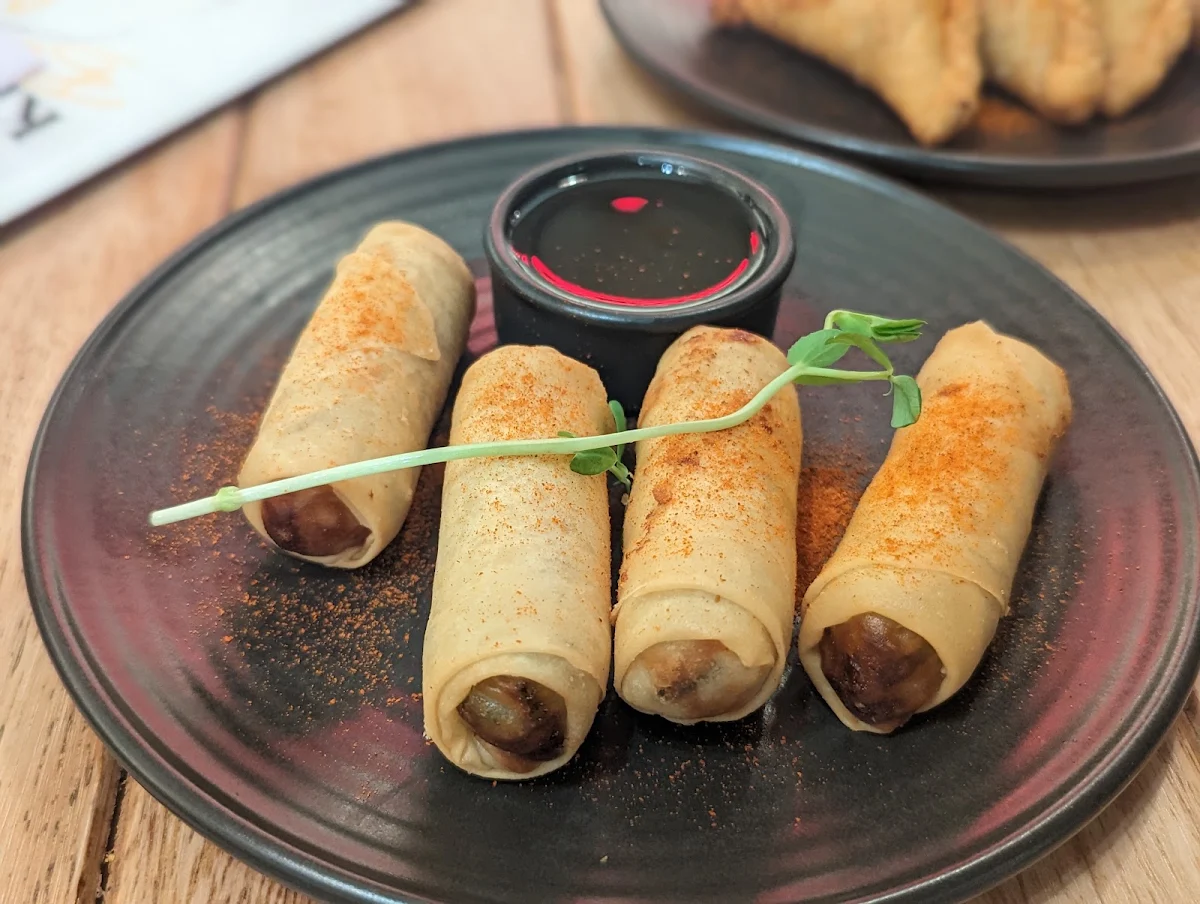 Spring Roll, Monkey King Thai - Pennant Hills