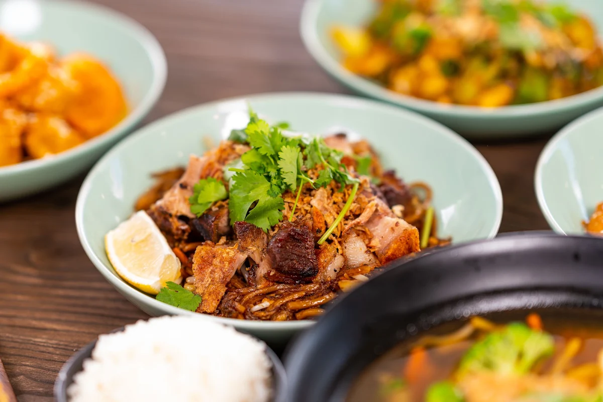 Crackling Pork Rice Bowl