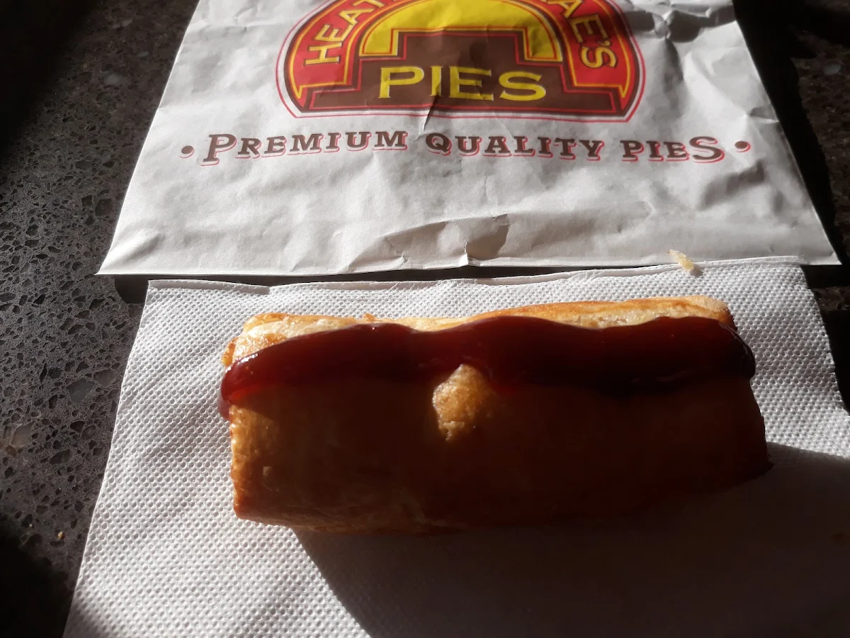Sausage Roll with Barbecue Sauce