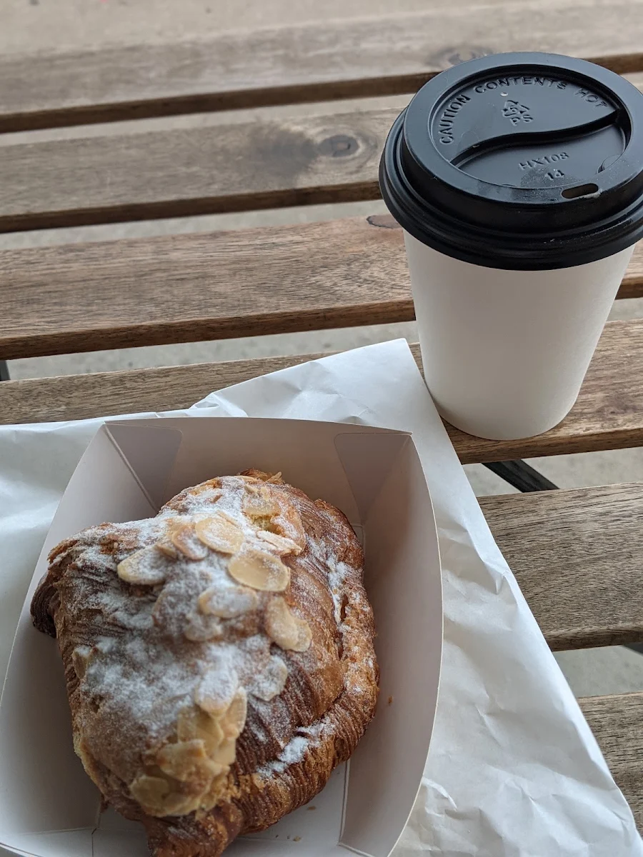 Almond Croissant, The Pallet Espresso Bar
