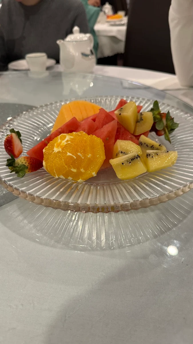 Fruit Platter, 聚福 Treasure Bowl Chinese Restaurant