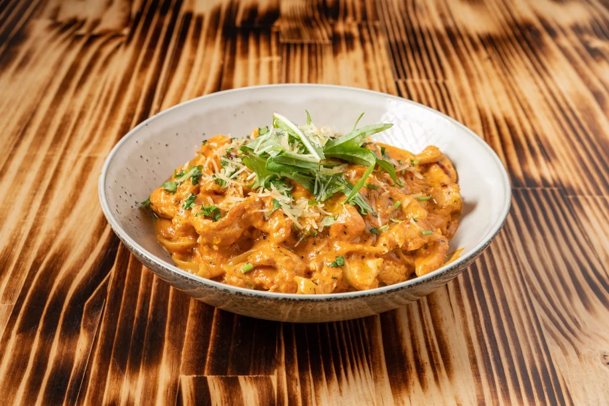 Loded Chips with Butter Chicken Sauce