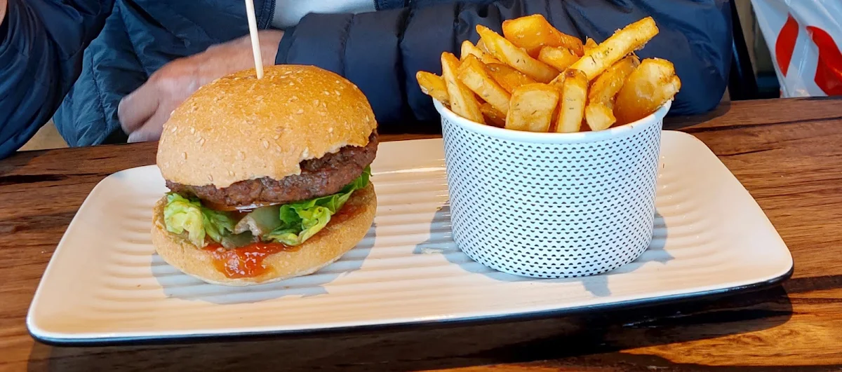 Veggie Burger N Fries