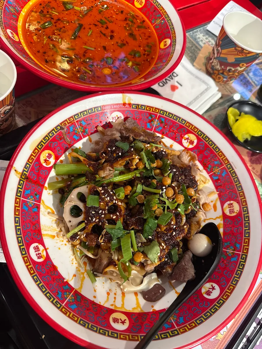 Special Spicy Duck Blood with Intestine