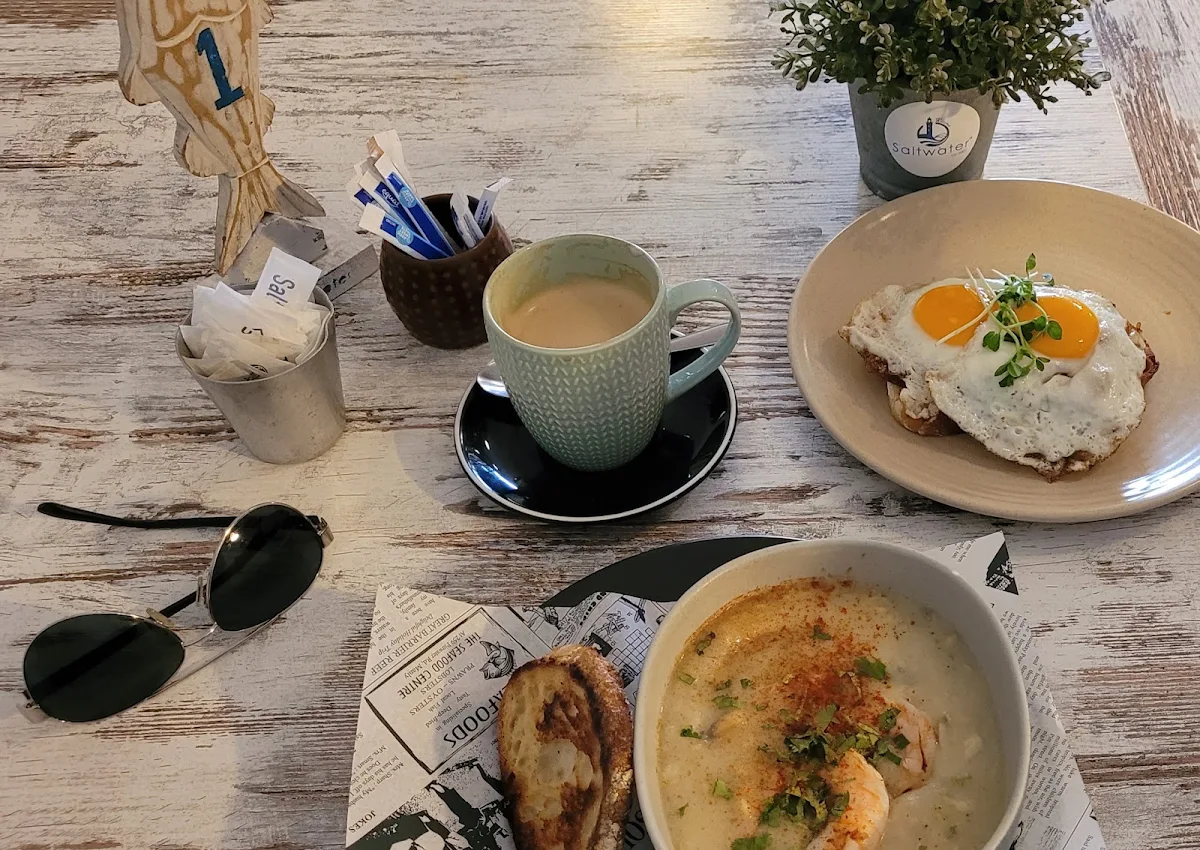 Seafood Chowder, Saltwater Cafe