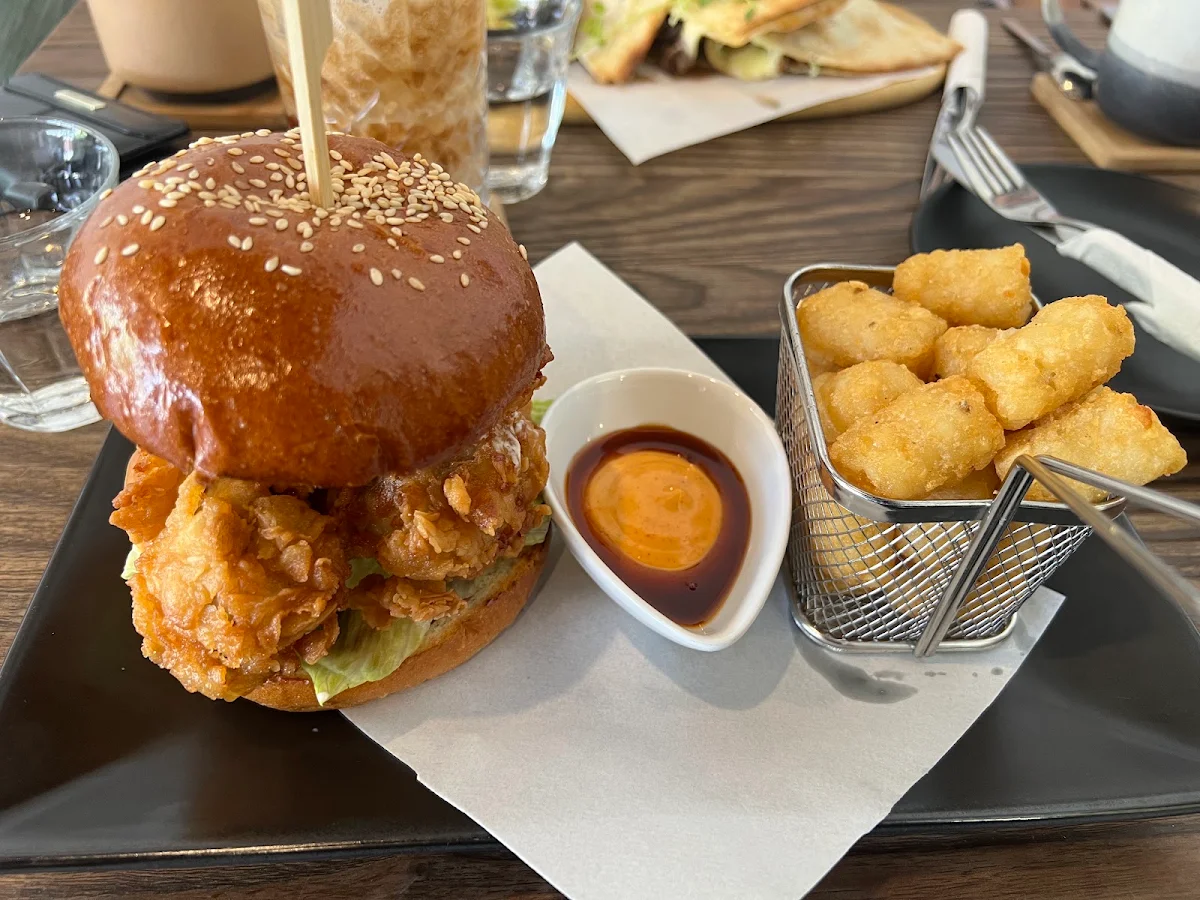 Korean Spicy Chicken Burger