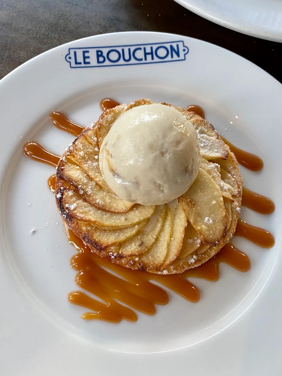 Apple Tart with Salted Caramel