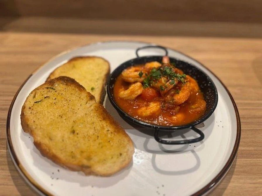 Gamberi Al Arabiata Garlic Prawns GFO