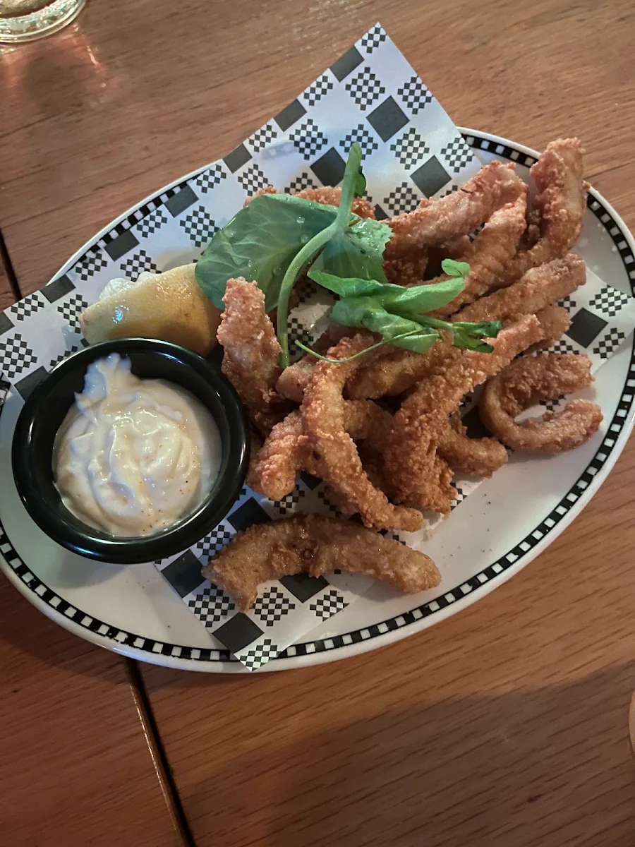 Squid Chips, Mrs Jones