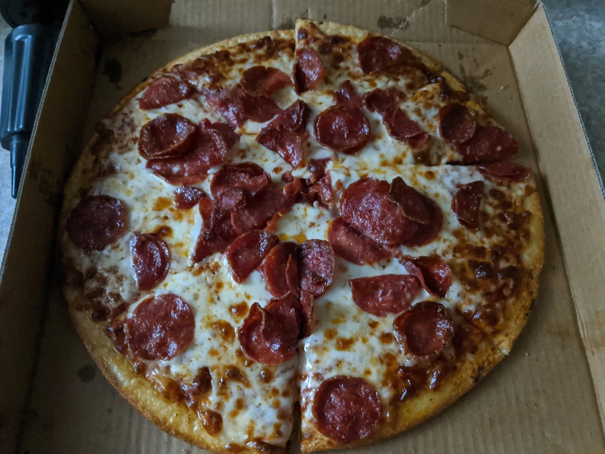 Loaded Pepperoni, Domino's Pizza Doubleview