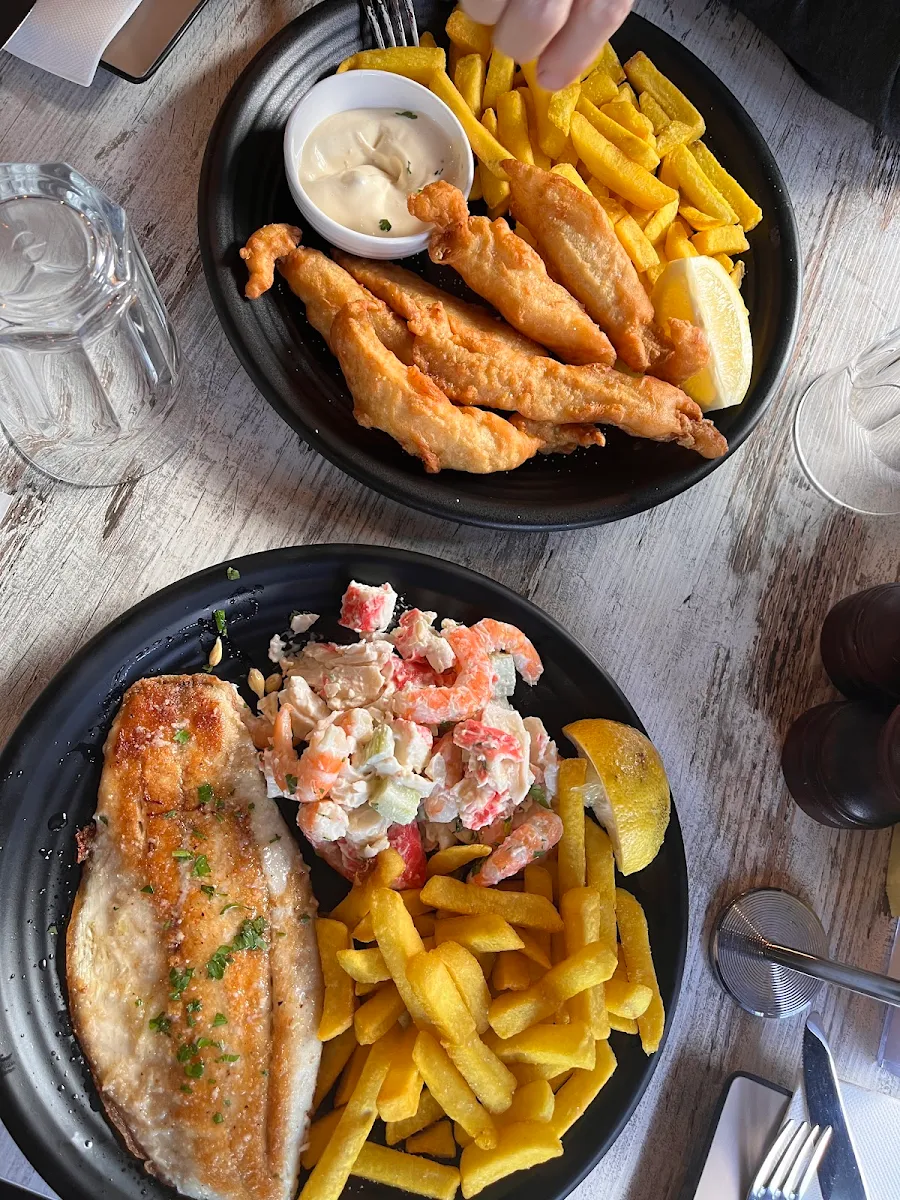 Fish Cocktail and Chips