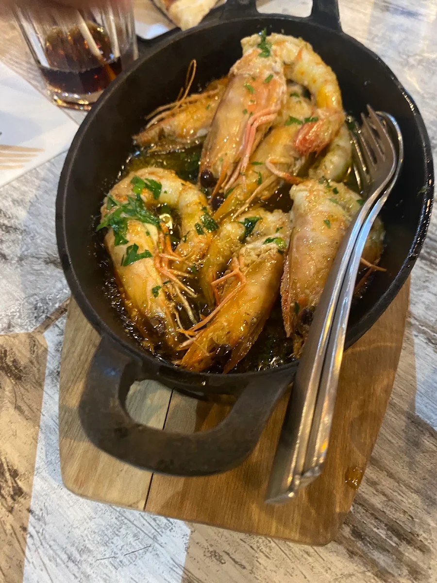 Garlic Prawns