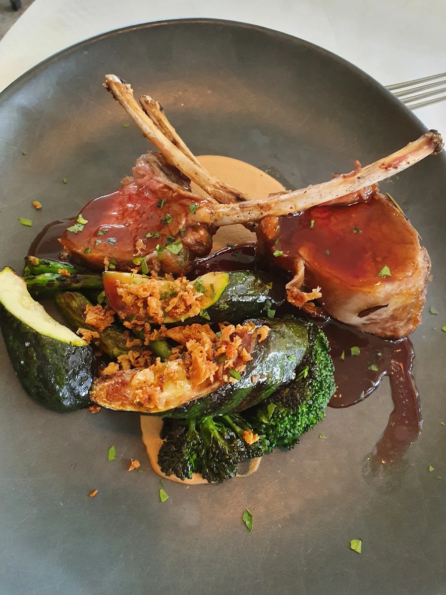 Lamb Rack, Bistro Molines