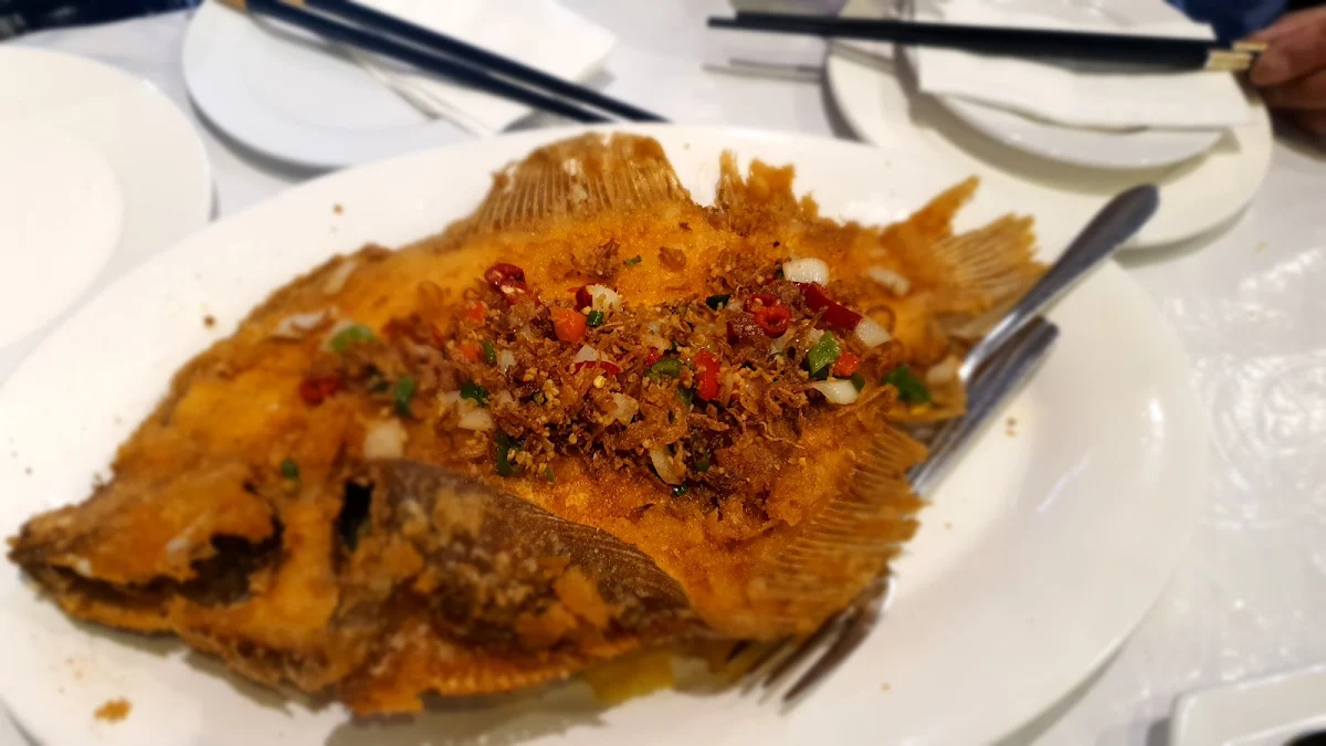 Deep Fried Flounder with Spicy Salt & Chilli