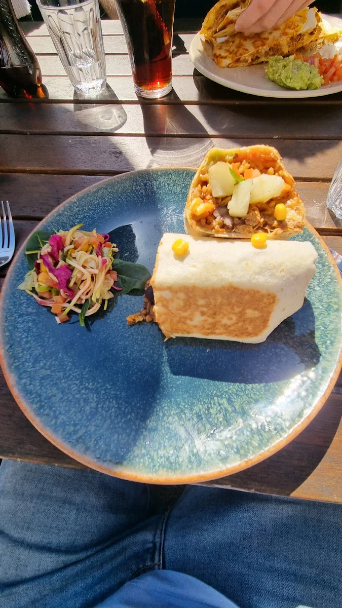 Pulled Pork Burrito, Village Cantina