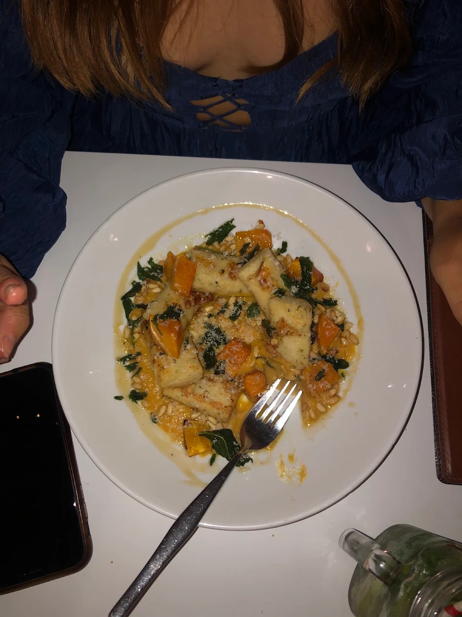 Gnocchi, Boughshed Restaurant