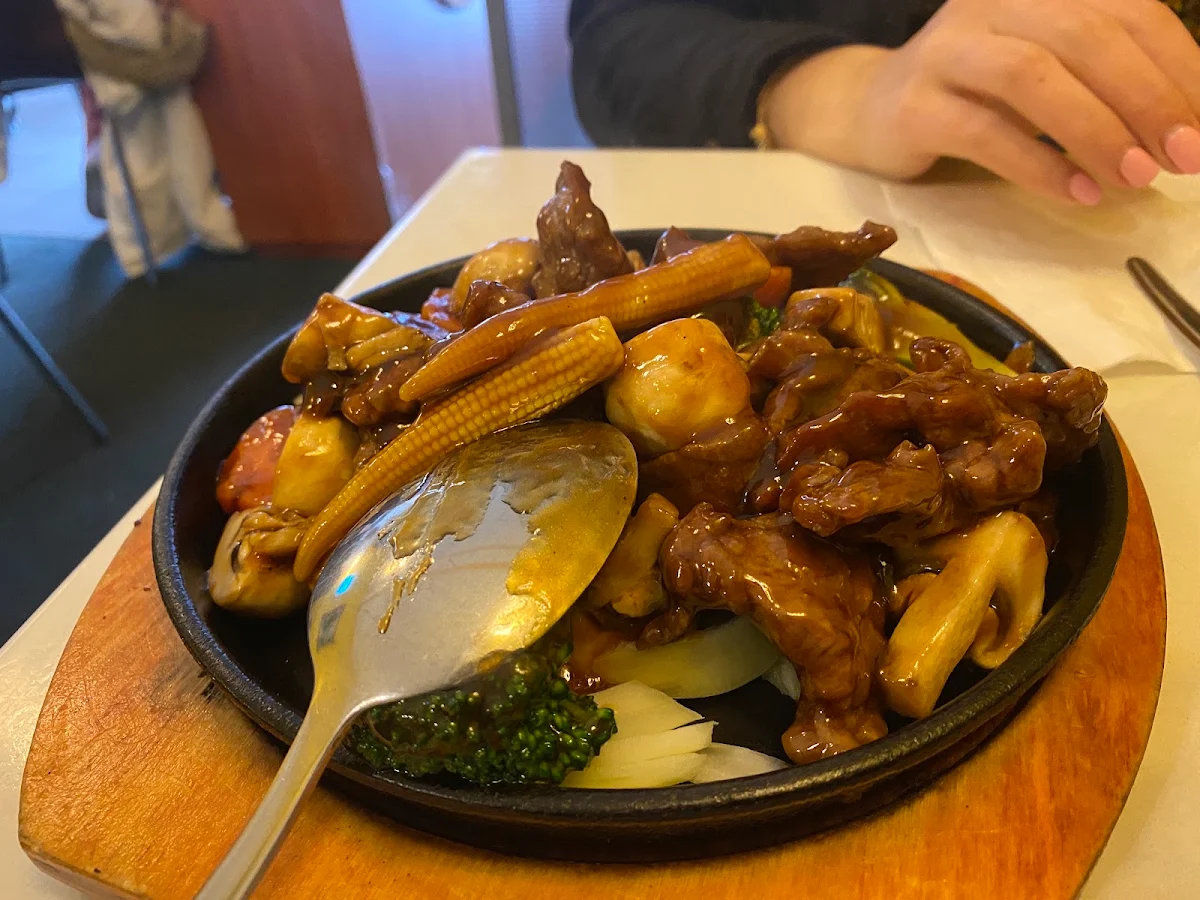 Sizzling Mongolian Lamb