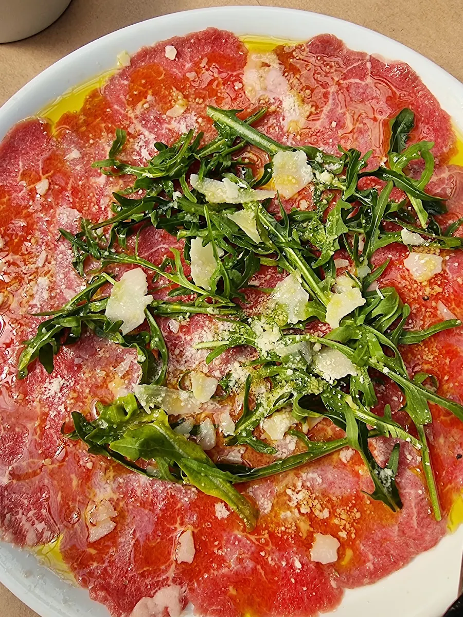Beef Carpaccio, Little Sicily Ristorante